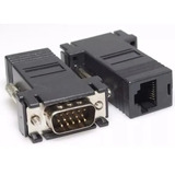  2 Adaptador Vga A Rj45 Mediante Extensor De Ethernet Machos