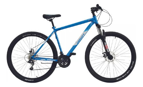 Bicicleta Gravity Lowrider R29 Color Azul/blanco Avant Motos