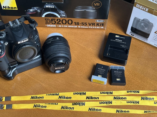  Kit Nikon D5200 + Lente 18-55mm Dslr