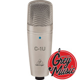 Behringer C-1u Microfono Condenser Estudio Usb - Grey Music