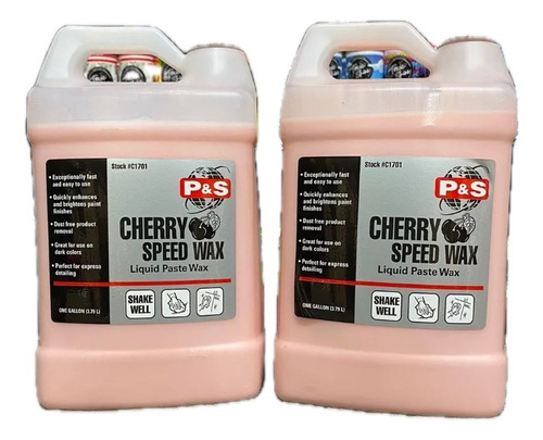 P&s Cherry Speed Wax Galon 3,8l