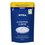 Sabonete Líquido Nivea Creme Care Em Líquido 200 Ml