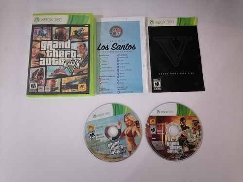 Grand Theft Auto V Gta 5 Xbox 360