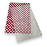 Combo Papel Parafinado Hamburguesa Rojo + Blanco X100un