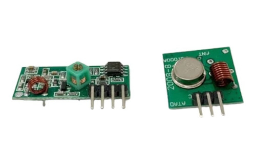 Kit Módulo Rf 433mhz Transmissor / Receptor Arduino Pic