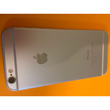 Carcasa Tapa Trasera De iPhone 6 Silver Original C/flex