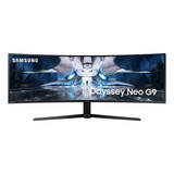 Monitor Gamer Curvo Samsung Odyssey Neo G9 S49ag95 Lcd 49  Negro Y Blanco 100v/240v