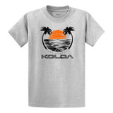 Koloa Surf Sunset With Palms - Camiseta De Manga Larga ...