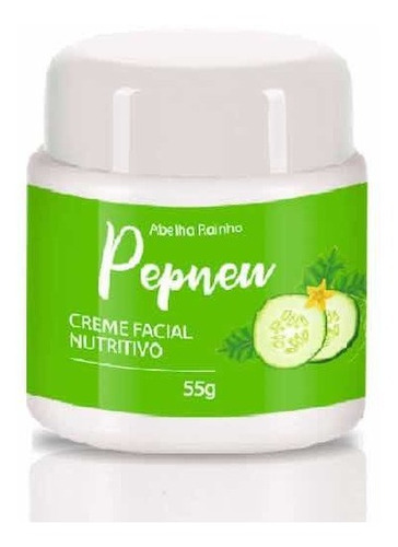 Creme Facial De Pepino Nutritivo 55g Abelha Rainha