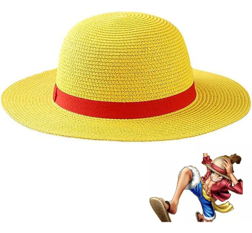 One Piece Luffy Straw Hat Anime Dress Up Gorra La