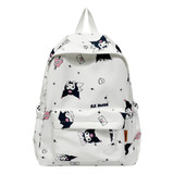 Mochila Kuromi Bolso Escolar Para Niñas De Gran Capacidad