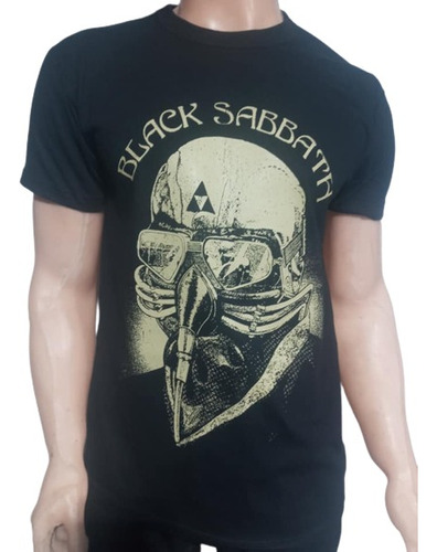 Remera De Rock Black Sabbath 100% Algodon