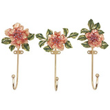 Ganchos De Pared Decorativos Forma De Flor Vintage CoLG...