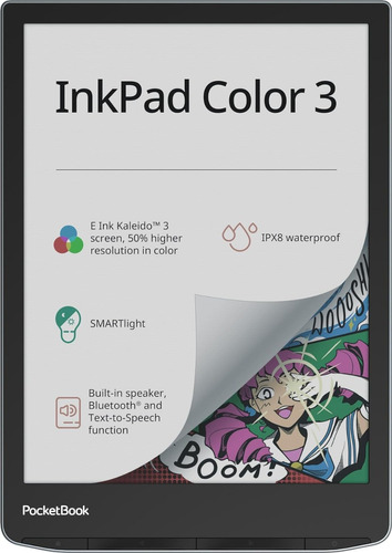 Pocketbook Inkpad Color 3 E Reader Tela Hd 7,8p Lançamento