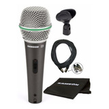 Microfono Samson Q4 Original Estuche Pipeta La Roca Cuo