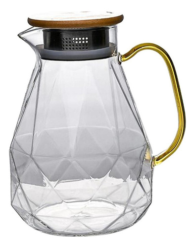 Tetera De Vidrio Jarra De Cristal Botellas De Tetera 1500ml