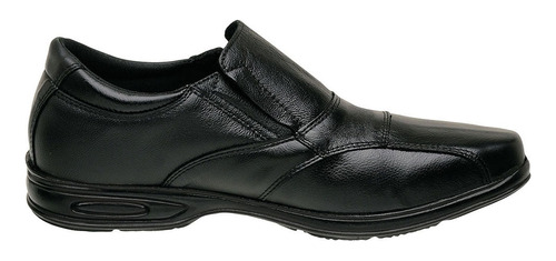Sapato Social Masculino Comfort Ortopédico Couro Bovino 5080