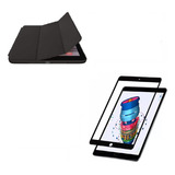 Combo Estuche Smart Case + Vidrio Ceramico Para iPad 5/6 Gen