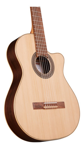Guitarra Criolla Fonseca 41 K Con Corte Abeto - Plus