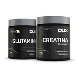 Creatina 100% Creapure 300g + Glutamina 300g Dux Nutrition