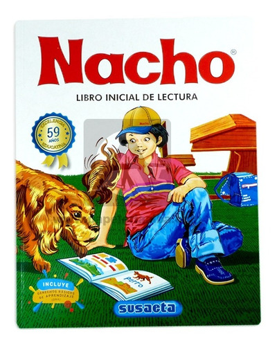 Libro Nacho Lee Iniciación De Lectura Niños Cartilla Escolar