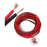 Cable Sonido Bafle Rojo Negro 2x2.5 Mm X 100 Mts /  T