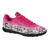 Tenis Futbol Soccer Turf Charly 7003 Tacos Hombre Rosa Morqu