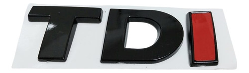  Emblema Insinia Tdi Negro Y Rojo 