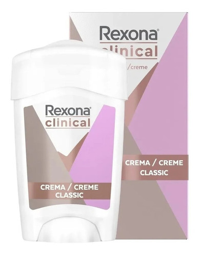 Rexona Clinical Women Antitranspirante Crema 96hs Protección