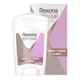 Rexona Clinical Women Antitranspirante Crema 96hs Protección