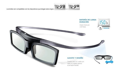 Lentes 3d Samsung Modelo: Ssg-5100gb