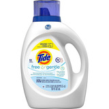 Tide Free Y Suave Detergente Líquido Hipoalergénico 64 Carga