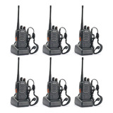 Baofeng Bf-888s Radio De Dos Vías (paquete De 6 Radios)