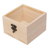 Caja De Madera, Cajas De Regalo De Boda, 12cmx12cmx8cm