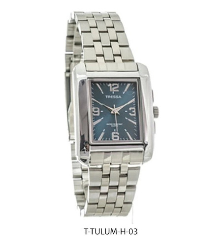 Reloj Pulsera De Hombre Tressa Tulum Analógico Metal