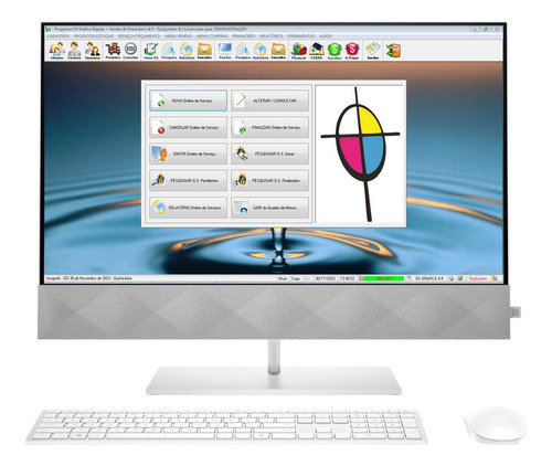 Sistema Para Gráfica Rápida + Serviço Venda Financeiro V4.5