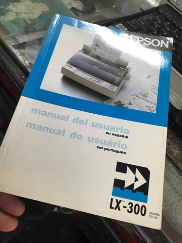 Manual Impresora Epson Lx-300 Sin Envios