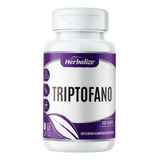 Triptofano 60 Cápsulas 500mg Herbalize Cia Natural