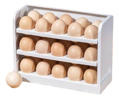 Huevera Organizador Soporte De Huevos Refrigerador Cocina 