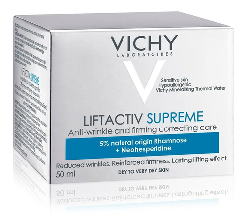 Vichy Lifactiv Supreme Piel Seca Antiarrugas X 50ml