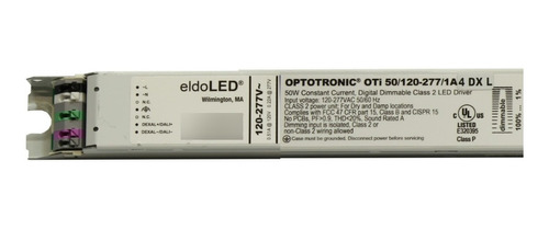 Controlador Led Optotronic® Dexal 50w Oti50/120-277/1a4 Dx L