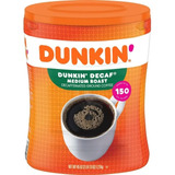 Café Dunkin Donuts 1.27kg Grano Molido 150 Tzas Descafeinado