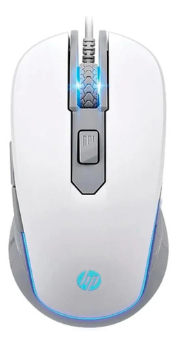 Mouse Iluminado Hp Gamer M200 White - Revogames