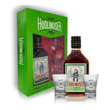 Gift Pack Kit Hödlmoser 200ml +2 Vasos Shot De Vidrio