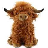 Peluche Vaca Highland De Las Tierras Altas Abrazable