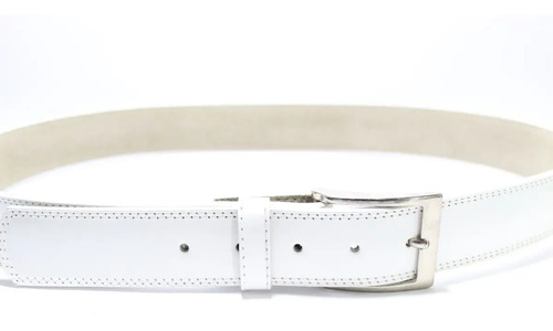 Cinturon Rojo Unisex Piel Genuina
