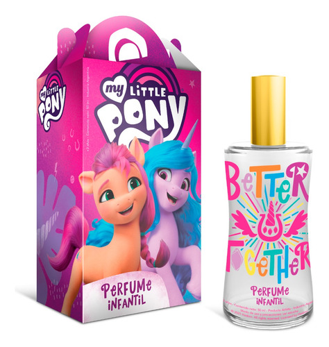 Perfume My Little Pony Infantil Por 50ml Caja Con Manija