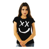 Polera Mujer Louis Tomlinson Logo Face One D Pop Abominatron