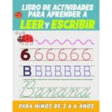 Libro: Libro De Actividades Para Aprender A Leer Y Escribir