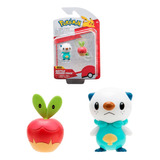 Set Figuras Pokemon - Oshawoott Y Applin